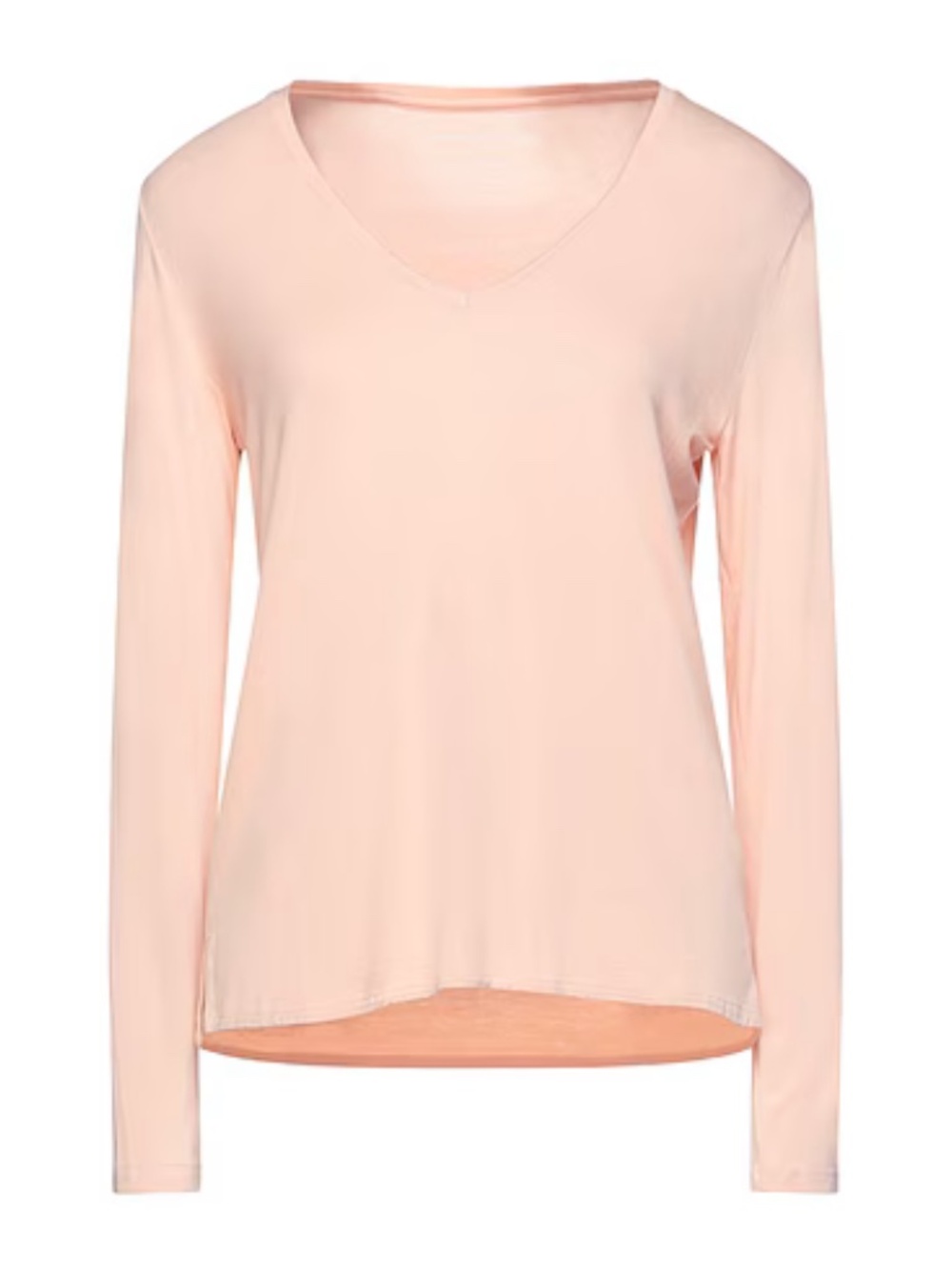 Majestic Filatures Deluxe Teeshirt Superwashed Light Pink V-Neck Top‎ Size 3